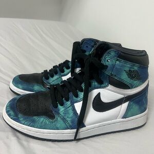 Nike Air Jordan’s Women's Sneakers - Black, Blue, White